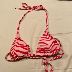 Cute hot pink and light pink bikini top. Brand new never worn (only tried on)